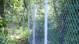 Забор из сетки-рабица-4